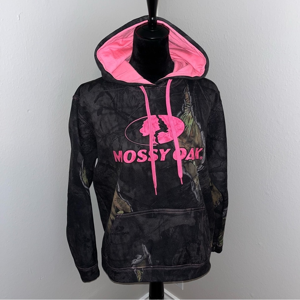 Mossy Oak Women's Camo Performance Pullover Hoodie Size Large